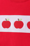 Red Apple Applique Top