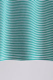 Green Stripe Polo Set