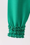 Forest icing ruffle pants