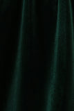 Forest velvet Ruffle Dress