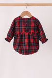 Red plaid bubble