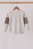Grey christmas santa claus sweatshirt