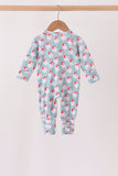 Sage santa claus bamboo romper
