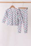 Sage santa claus bamboo pajama set