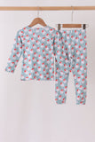 Sage santa claus bamboo pajama set