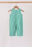 Green gingerbread embroidery gingham jonjon