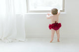 Maroon Ruffle Tutu Bloomer
