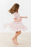 SALE Meadow Magic Smocked Ruffle Dress