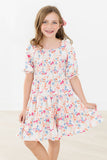 SALE Meadow Magic Smocked Ruffle Dress