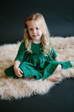 Spruce 3/4 Sleeve Pocket Twirl Dress