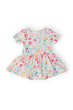 Painted Posies S/S Twirl Bodysuit