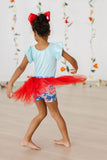SALE Patriotic Patchwork Tutu Shorts