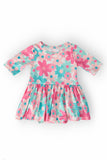 SALE Petal Perfection 3/4 Sleeve Twirl Bodysuit