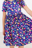 Pick a Posy S/S Pocket Twirl Dress
