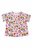 Playground Princess S/S Ruffle Pocket Tee