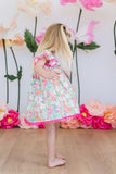 Preppy Petals Pom Pom Dress