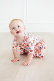 Puppy Love 3/4 Sleeve Twirl Bodysuit