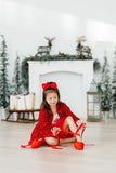 Red Velvet Sequin Jacket