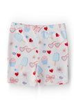 Red, White & Sweet Twirl Shorts