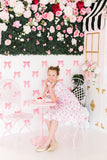SALE Rose Garden Smocked Ruffle Dress