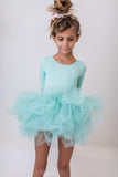 Sage 3/4 Tutu Leotard