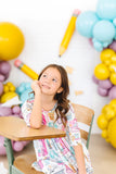 SALE School is Cool 3/4 Sleeve Pocket Twirl Dress