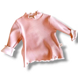 Ribbed Knit L/S Shirt