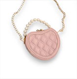 Quilted Heart Mini Purse