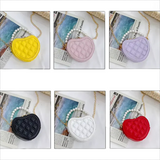Quilted Heart Mini Purse