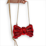 Bow Acrylic Mini Purse