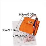 Mini Coin Purse Keychain