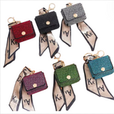 Rhinestone Coin Purse Keychain