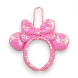 Mini Mouse Ears Headband Keychain