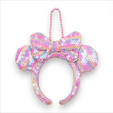 Mini Mouse Ears Headband Keychain