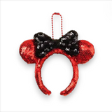Mini Mouse Ears Headband Keychain