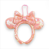 Mini Mouse Ears Headband Keychain