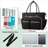 Quilted Organizer Satchel