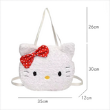 Bolso de mano con personaje de peluche