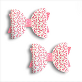 Faux Leather Animal Bows