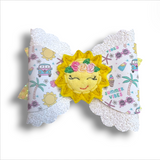 Faux Leather Sea Life & Beach Bows