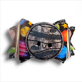 Faux Leather Book Character Bows