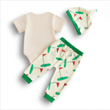 1st Golf Season Bodysuit Pant 3pc Set