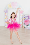 SALE Secret Garden 3/4 Sleeve Tutu Leotard