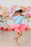 Springtime Splendor Ruffle Pocket Tee