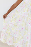 SALE Sunny Days Ruffle Maxi Dress