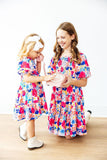 SALE Sunshine Garden Smocked Ruffle Dress