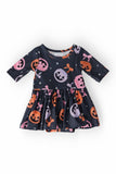 Sweet Tooth 3/4 Sleeve Twirl Bodysuit