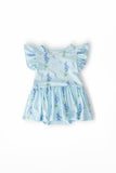 Texas Bluebonnets S/S Flutter Twirl Bodysuit