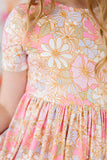 What's Up Buttercup S/S Pocket Twirl Dress