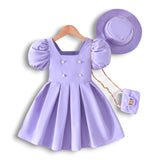 "Lil Lady" Puff Dress w/Hat